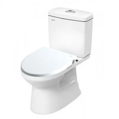 Bồn cầu 2 khối nắp rửa cơ INAX C-504A+CW-S32VN-1
