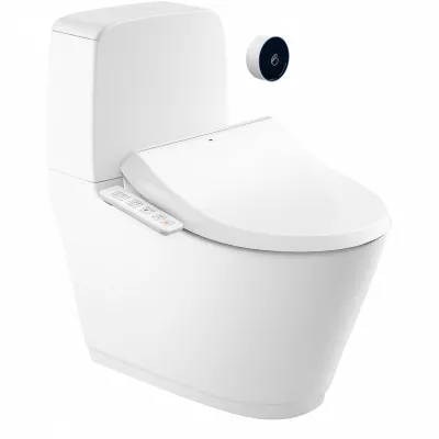 Bồn cầu 2 khối tự động xả nắp điện tử Inax ACT-832+CW-H17VN