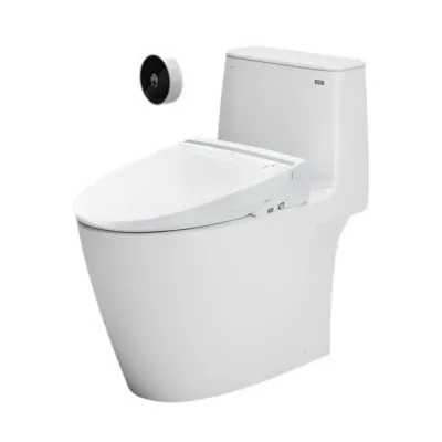 Bồn cầu 1 khối nắp điện tử tự động xả Inax ACT-902+CW-KB22AVN
