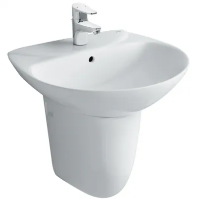 Chậu rửa treo tường L-285V/L-288VC kèm chân lửng