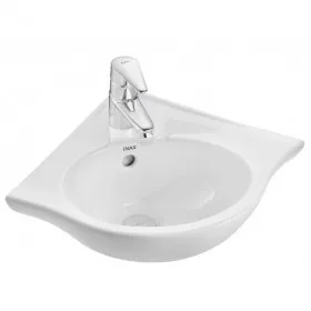 Lavabo góc Inax L-281V chậu rửa treo tường
